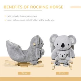 Baby Rocking Hors-Gray