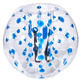 Inflatable Bumper Ball 1-Pack, 4FT/1.2M Body Sumo Zorb Balls for Teen & Adult, 0.8mm Thick PVC Human Hamster Bubble Balls for Outdoor Team Gaming Play