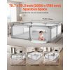 Baby Playpen, 78.7″ x 70.3″ Extra Large Playpen for Babies Toddlers, Indoor/Outdoor Baby Fence Play Yard