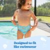 Size 4 Disposable Swim Diapers – 13 Count, Fits 24–34 lbs, Leak Guards & Stretch Waistband for Pool or Beach