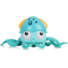 Rechargeable Baby Crawling Octopus Toy (Color: green)