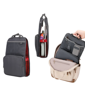 FlexPack Urban Organizer (Color: Gray/Red)