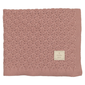Extra Luxe Knit Blanket (Color: Rosemarry, size: One Size)