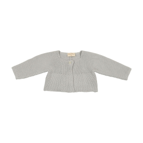 Collared Coordinate Cardigan (Color: Blue Dawn, size: 1m)
