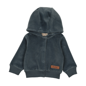 Mt Hoodie Cardigan (Color: Midnight Blue, size: 6m)