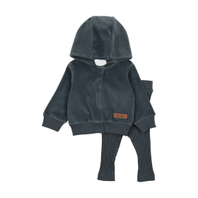 MT Hoodie Ensemble (Color: Midnight Blue, size: 18M)