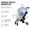 Universal Baby Stroller Sun Shade & Mosquito Net