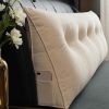 Triangle Reading Cushion with a button-180*50*20cm