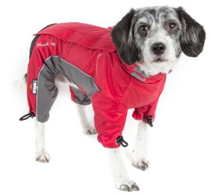 Helios Blizzard Full-Bodied Adjustable and 3M Reflective Dog Jacket (size: small)