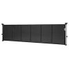 Retractable Baby Gate, 34 inch Tall, Extends up to 110 inch Wide, Retractable Gate for Kids or Pets, Mesh Material, Easy to Install for Indoor Stairs