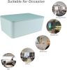 Diaper Wipes Dispenser, Tissue Storage Box Case, Wet Wipe Dispenser Holder with Lid for Home, Office, Cars