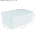Diaper Wipes Dispenser, Tissue Storage Box Case, Wet Wipe Dispenser Holder with Lid for Home, Office, Cars