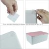 Diaper Wipes Dispenser, Tissue Storage Box Case, Wet Wipe Dispenser Holder with Lid for Home, Office, Cars
