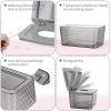 Wipes Dispenser, One-Handed Operation Wipe Holder for Baby & Adult, Seal-Designed Wipes Container for Bathroom Keep Diaper Wipes Fresh