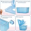 Wipes Dispenser, One-Handed Operation Wipe Holder for Baby & Adult, Seal-Designed Wipes Container for Bathroom Keep Diaper Wipes Fresh