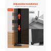 Retractable Baby Gate, 34 inch Tall, Extends up to 110 inch Wide, Retractable Gate for Kids or Pets, Mesh Material, Easy to Install for Indoor Stairs