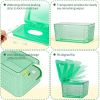 Wipes Dispenser, One-Handed Operation Wipe Holder for Baby & Adult, Seal-Designed Wipes Container for Bathroom Keep Diaper Wipes Fresh