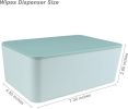 Diaper Wipes Dispenser, Tissue Storage Box Case, Wet Wipe Dispenser Holder with Lid for Home, Office, Cars