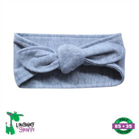 The Laughing Giraffe Baby Headband (Color: Heather Gray, size: One Size)