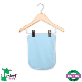 The Laughing Giraffe Baby Burp Cloth (Color: Blue, size: 2 Ply)