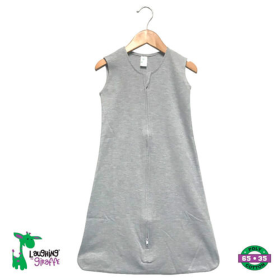 The Laughing Giraffe Baby Wearable Sack (Color: Heather Gray, size: 0-6M)
