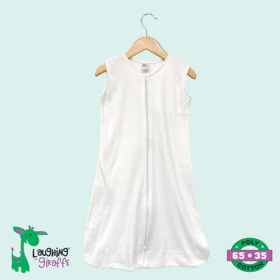 The Laughing Giraffe Baby Wearable Sack (Color: White, size: One Size)