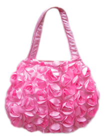 Flower Toddler Purse (Color: Rose, size: 10")