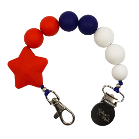 Pacifier Clip (Color: Americano Eclipse)