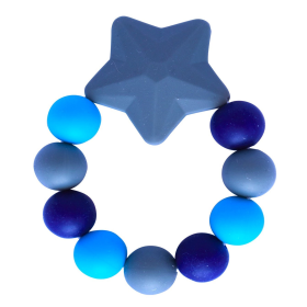 Teether (Color: Blue Charcoal)
