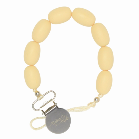 Pacifier Clip (Color: Beige Stone)