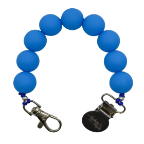 Pacifier Clip (Color: Blue Sapphire)