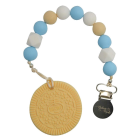 Baby Pacifier Clip (Color: Blueberry Vanilla Cookie)