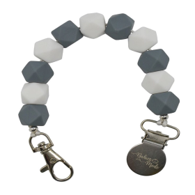 Pacifier Clip (Color: Iron Twist)