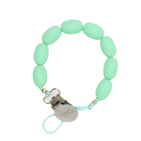 Pacifier Clip (Color: Mint Stone)
