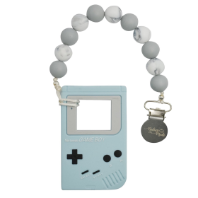 Baby Pacifier Clip (Color: Nintendo Blue)