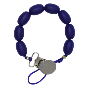 Pacifier Clip (Color: Navy Stone)