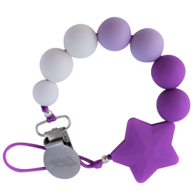 Pacifier Clip (Color: Orchid Eclipse)