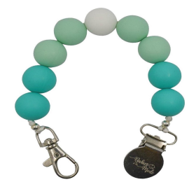 Pacifier Clip (Color: Ombre Teal)
