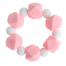 Teether (Color: Pink Marshmallow)
