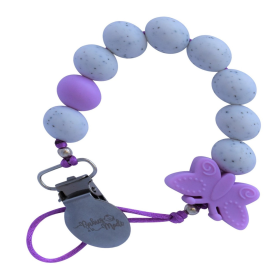 Pacifier Clip (Color: Periwinkle's Wings)