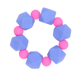 Teether (Color: Serenity Pink)
