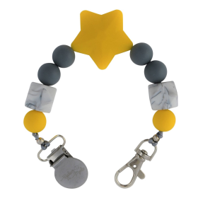 Pacifier Clip (Color: Tuscan Star)
