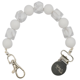 Pacifier Clip (Color: White Onyx)