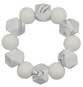 Teether (Color: White Onyx)