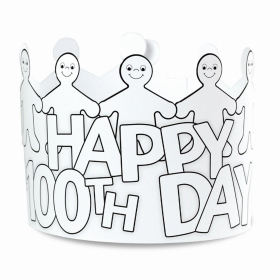 Crowns (Color: B&W 100th Day)
