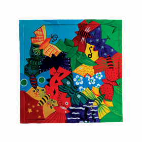 Color Your Own Puzzles (Color: Butterfly Puzzle, size: 12inx12in)