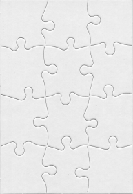 Blank Puzzles (Color: Standard, size: 5.5inx8in)