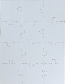 Blank Puzzles (Color: Standard, size: 8.5inx11in)