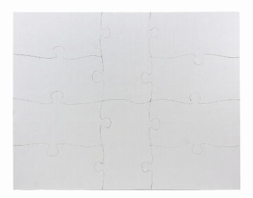 Blank Puzzles (Color: Standard, size: 22inx28in)