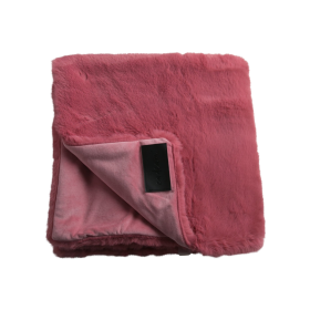 Baby blanket - Assorted Color (2 Size) (Color: Hot Pink, size: Doona size)